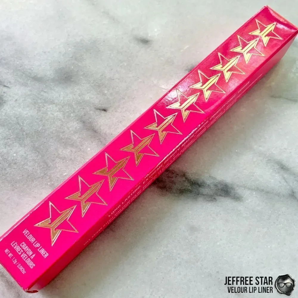JEFFREE STAR VELOUR LIP LINER PENCIL IN ANDROGYNY DIRTY PLUM MAUVE FULL SIZE NEW - Picture 8 of 14